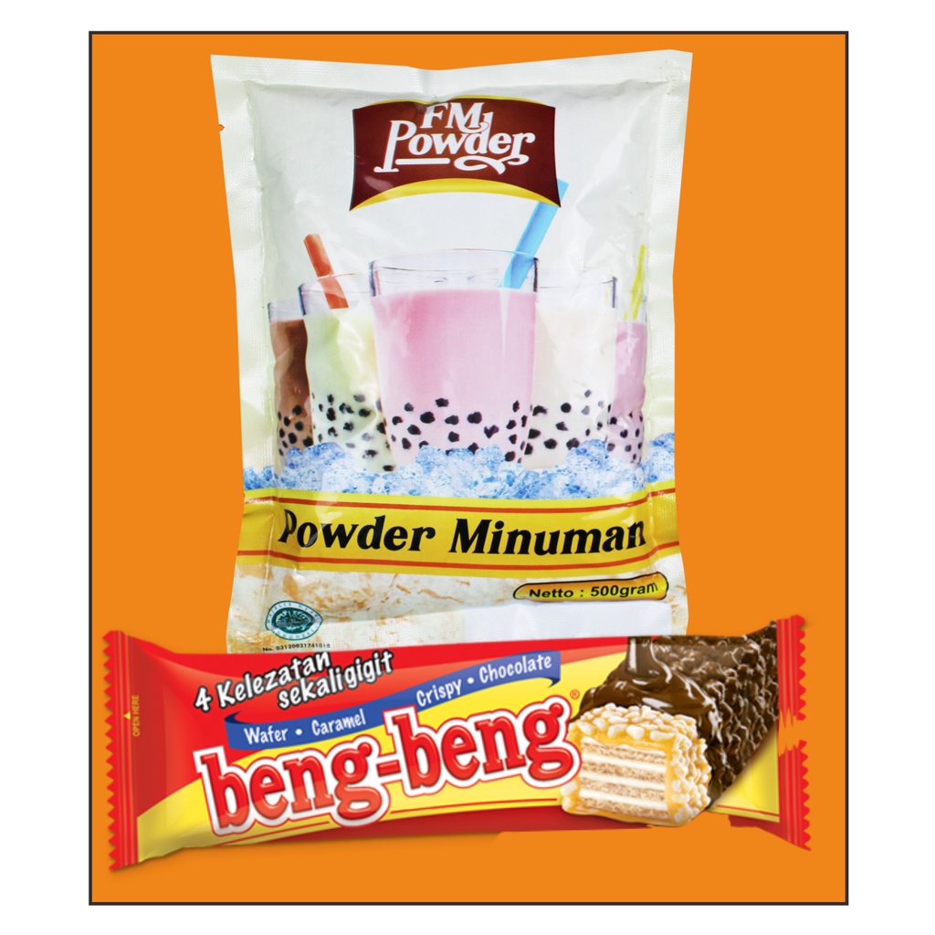 FM Powder drink - Bubuk minuman 250 gr -VARIAN KOPI