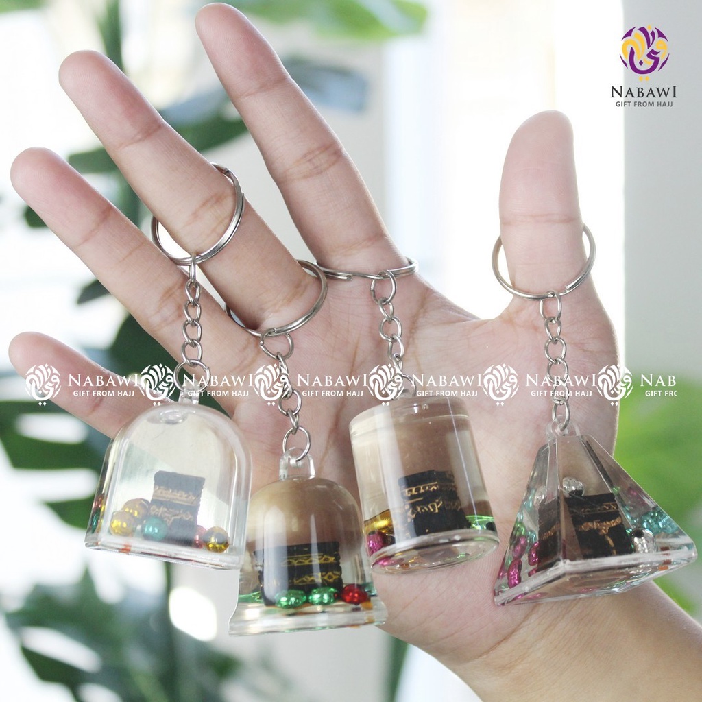 Gantungan Kunci Ka'bah Kabah/Gantungan Kunci Unik/Souvenir Oleh Oleh Haji & Umroh-1