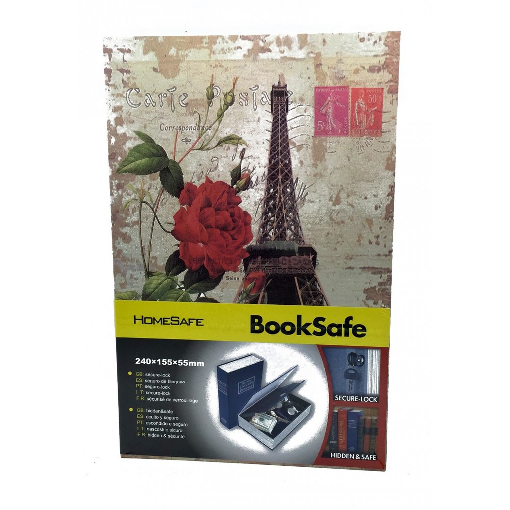 Book Safety Box Bentuk Buku - Medium