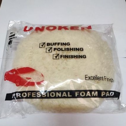 WOOL POLISHING BULU POLES 5 INC&quot; PROFESIONAL FOAM PAD