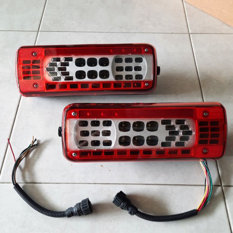 STOP LAMP VOLVO PENDEK LAMPU REM VOLVO PENDEK LAMPU LED VOLVO PENDEK 24 VOLT