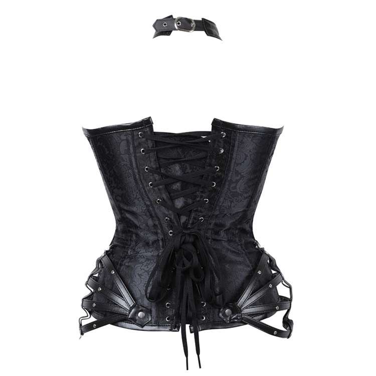 Simple Pattern Corset Neck Strap Korset 2623 (M-XXL)