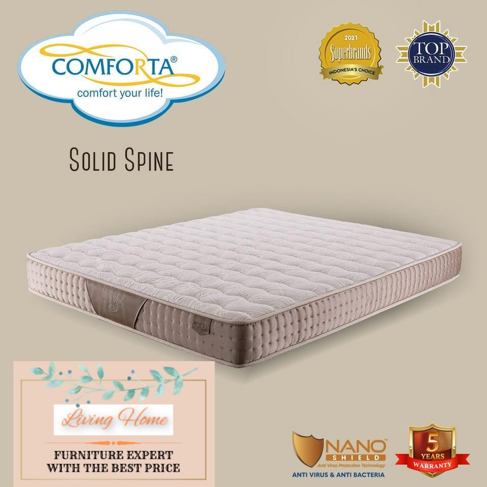 Kasur Comforta Solid Spine - Matras Comforta