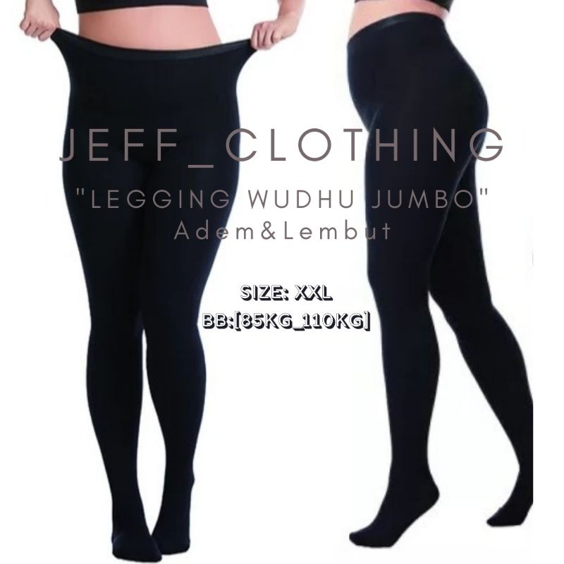 Leging Wudhu Jumbo Premium | Lejing Wudhu Jumbo | Legging Wudhu Jumbo | Laging Jumbo