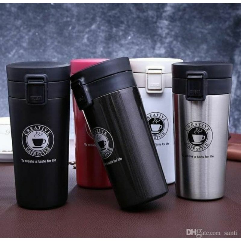 Termos Kopi Vacum Tumbler Gelas Mug Vacum Panas Dingin Tahan Lama