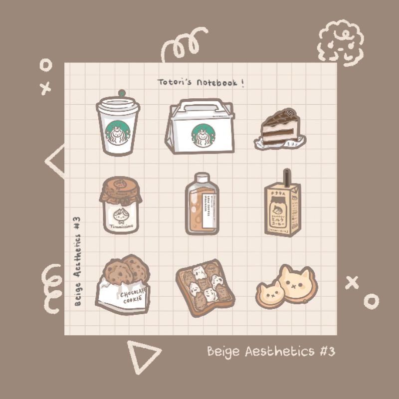 

Totori's Notebook! Beige Aesthetics #3