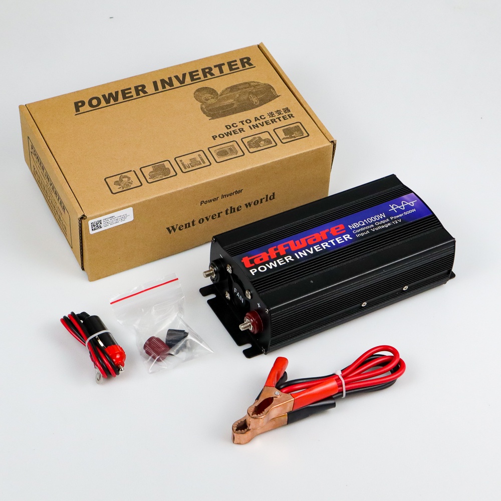 Power Inverter Pure Sine Wave DC 12V to AC220V 1000W