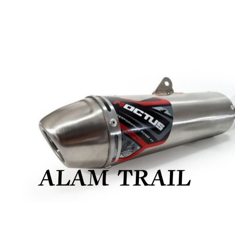 Knalpot noctus T3 Yamaha WR 155 stenlis original