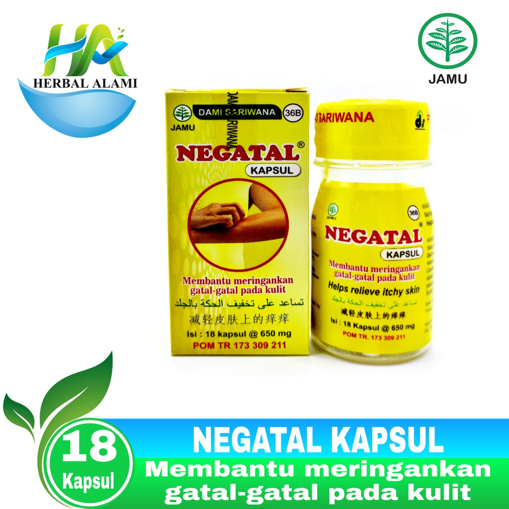 Negatal Kapsul - obat gatal gatal