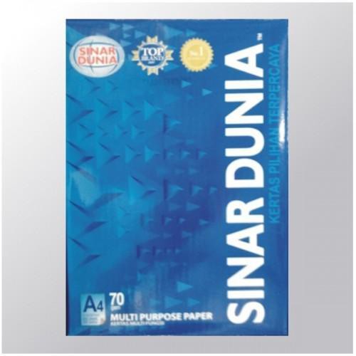 

Kertas HVS Sinar Dunia A4 70Gsm - 1 Rim 500 Lembar