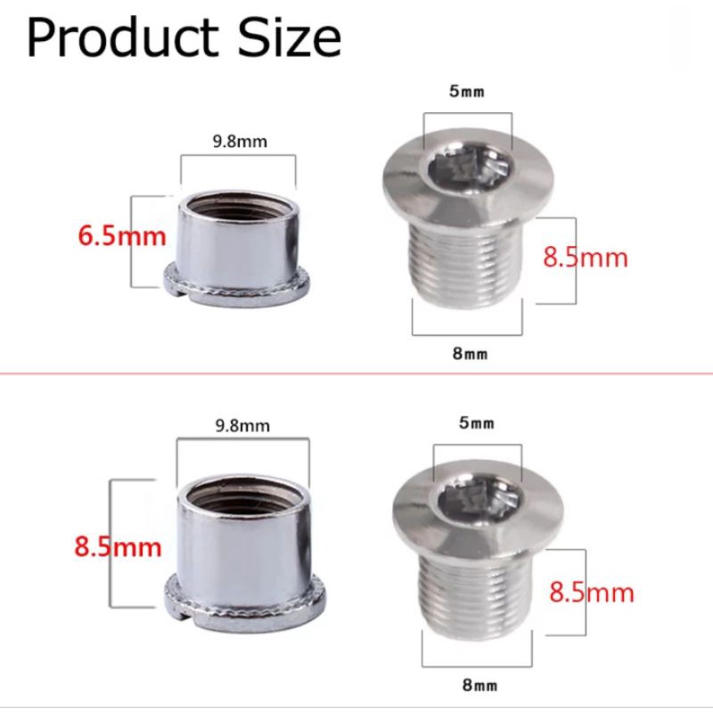 Baut Chainring Single Baut Chain ring Crankset Sepeda