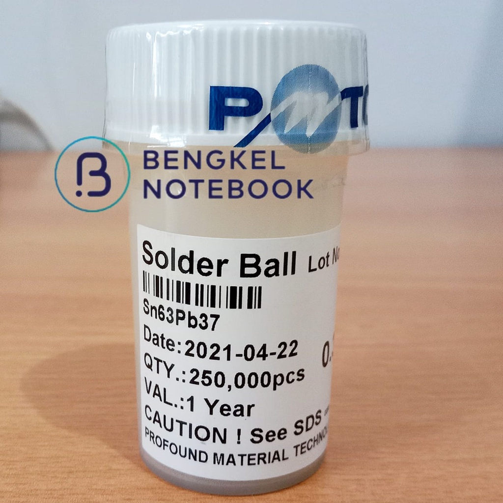 Solder Ball Balls Bola Timah Botol besar 0.30 0.3