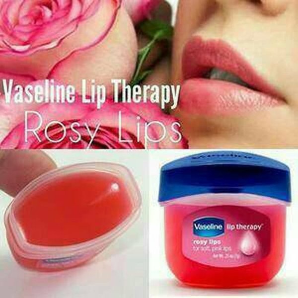 VASELINE LIP THERAPY ROSY LIPS ORIGINAL Lip Balm Vaseline Original Pelembab Bibir Vaseline lip thera