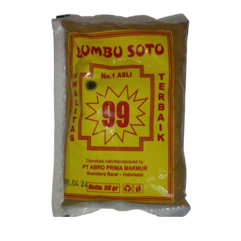 

Bumbu Soto No.1 Asli cap 99