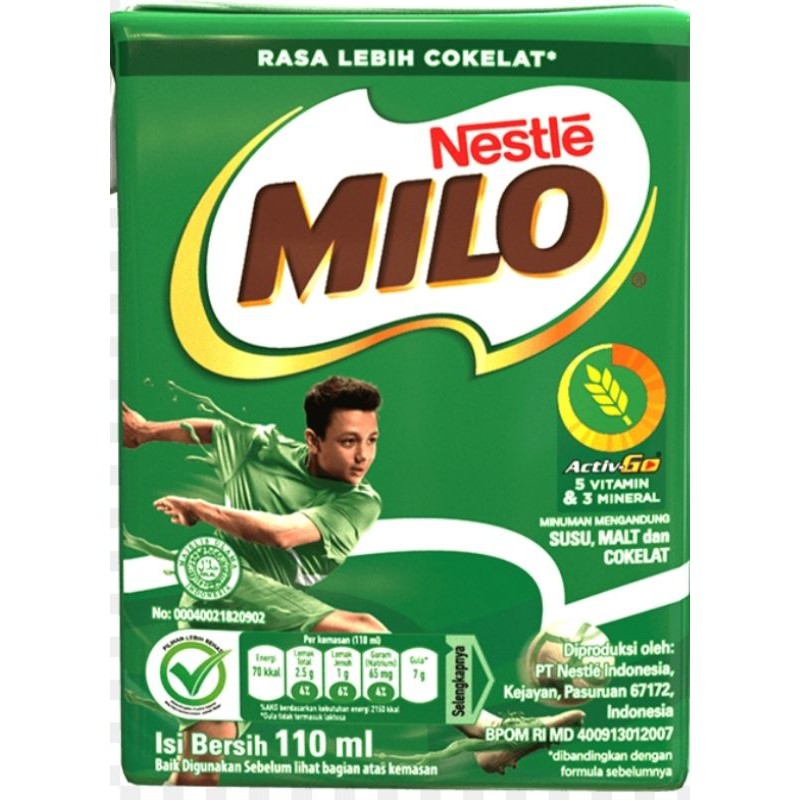 

Milo uht 110ml/190ml