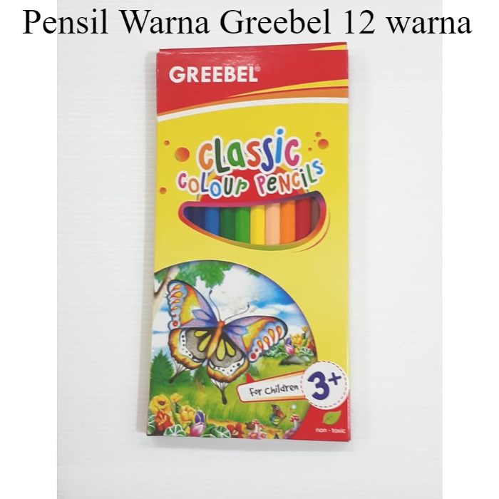 

PENSIL WARNA GREEBEL 12 WARNA GB-7012 | ATK