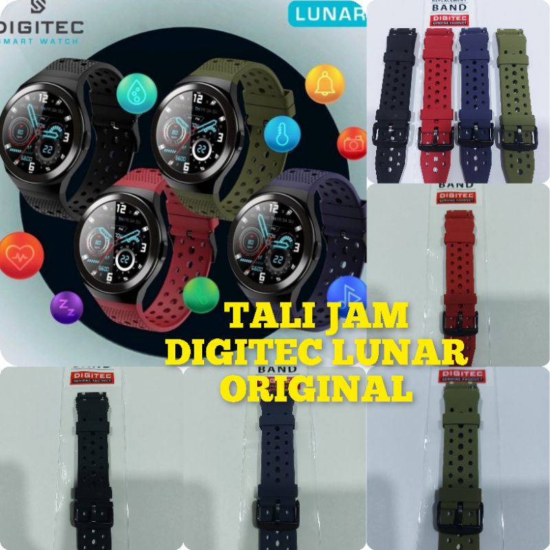 Tali jam tangan Digitec Lunar Original