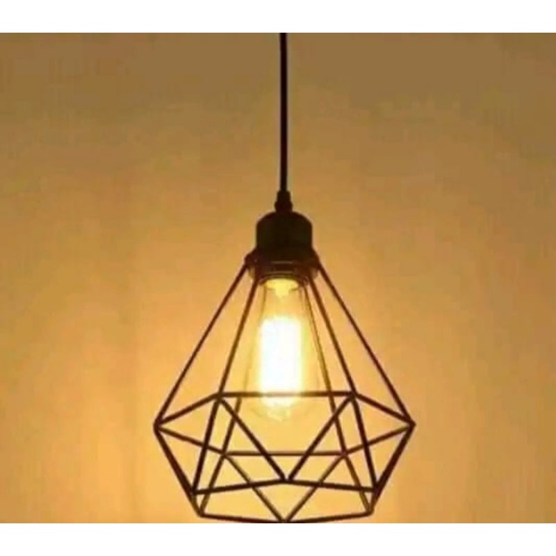 Kap Lampu Gantung Diamond