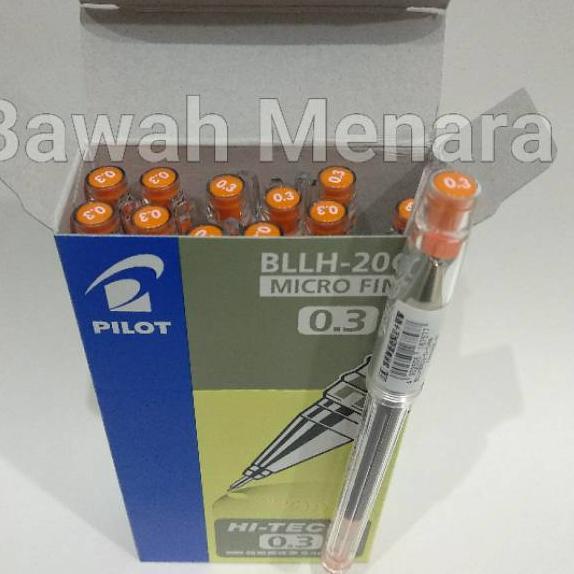 

Top Produk.. Lusin Grosir Pulpen Pilot 0.3 Hitech Hi-tech Pack