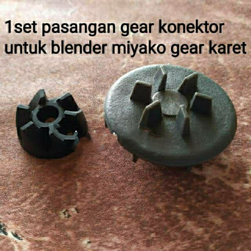 konektor Lobang Besar , conector blender 1 set gear karet gigi  blender national Panasonic Miyako