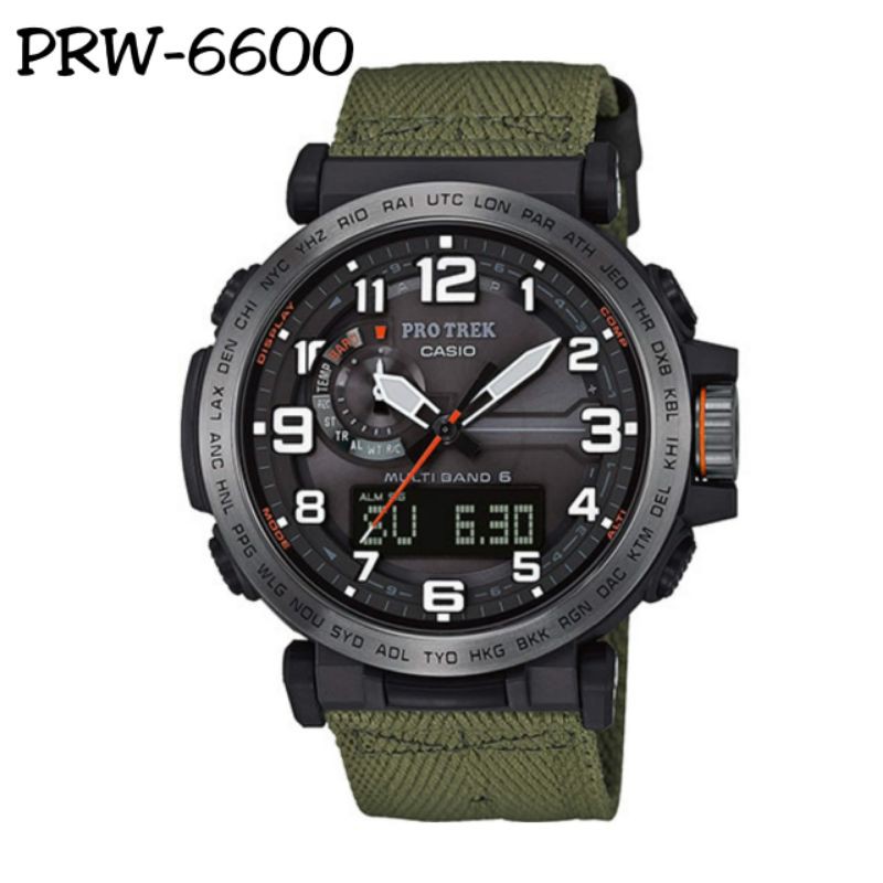 Jual Casio Protrek PRW-6600 / PRW 6600 Original BM Autolight Jam Tangan  Pria Indonesia|Shopee Indonesia
