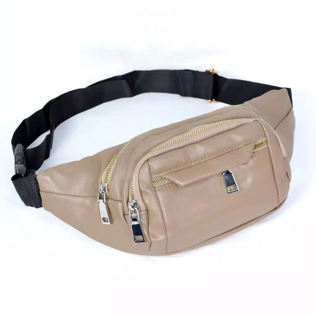 TAS PINGGANG UNISEX KULIT IMITASI 3123