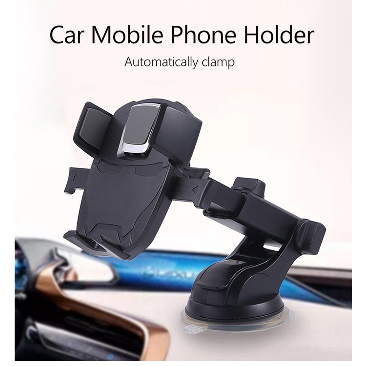 stand hp mobil dudukan penahan car holder handphone tempel di dashboard original NB19