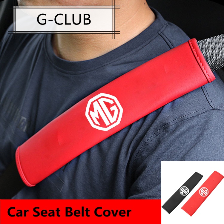 G-club Cover Sabuk Pengaman Mobil Bahan Kulit Untuk MG