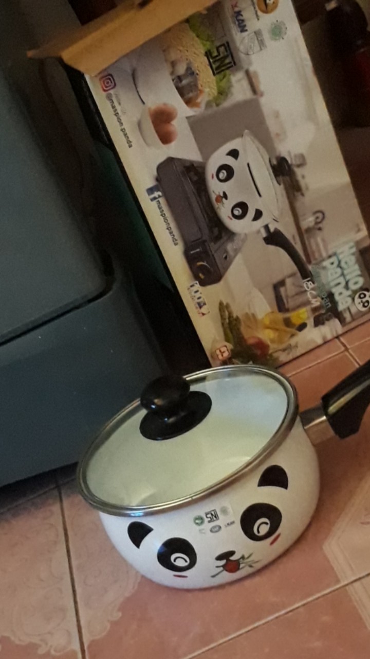 Saucepan Enamel 18cm Panda Maspion