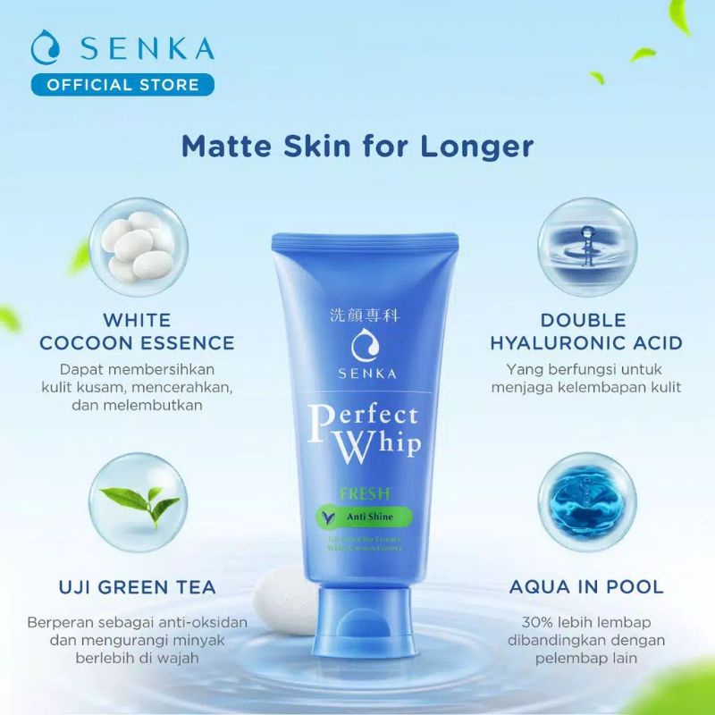 SENKA Perfect Whip Face Wash