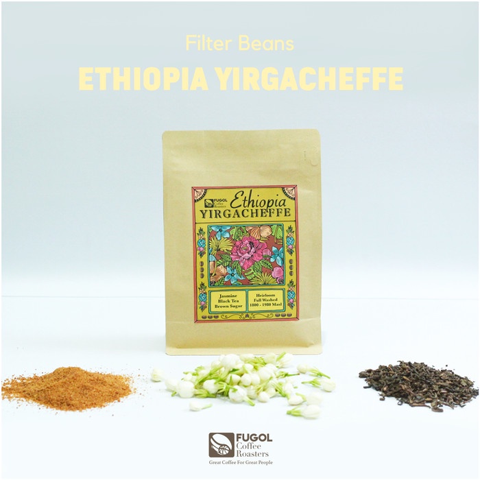 

vf2011vf Kopi Arabika Ethiopia Yirgacheffe 200 Gram Specialty Coffee Biji Kopi - Biji Ds20X11