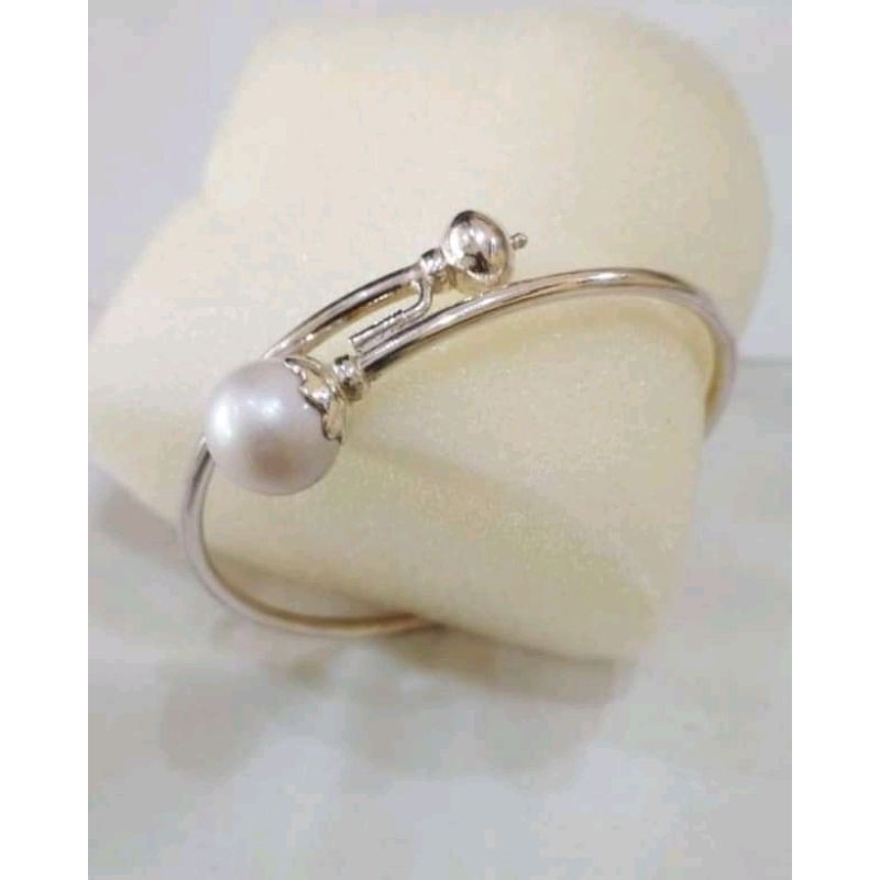 Gelang bola perak 925 mutiara lombok asli bersertifikat