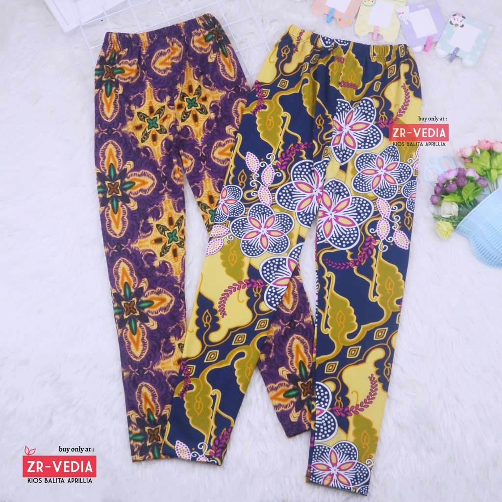 Legging Motif fit to M / Celana Motif Panjang Wanita Perempuan Leging Panjang Ketat Adem Murah