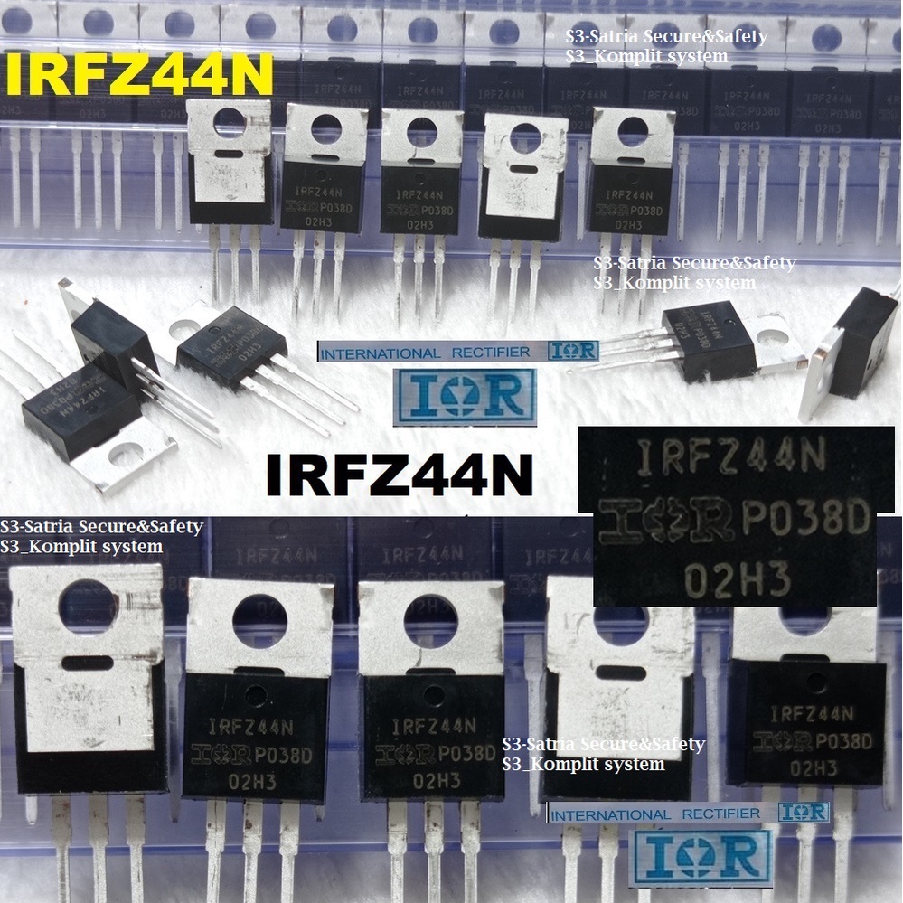 Mosfet transistor IRFZ44N IC IRFZ 44N IRF Z 44 N