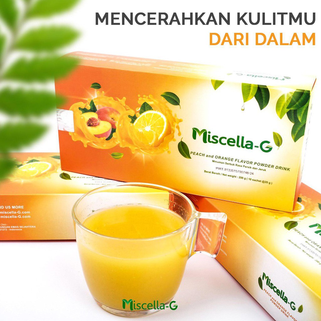 Miscella-G Minuman Kolagen Pencerah Kulit