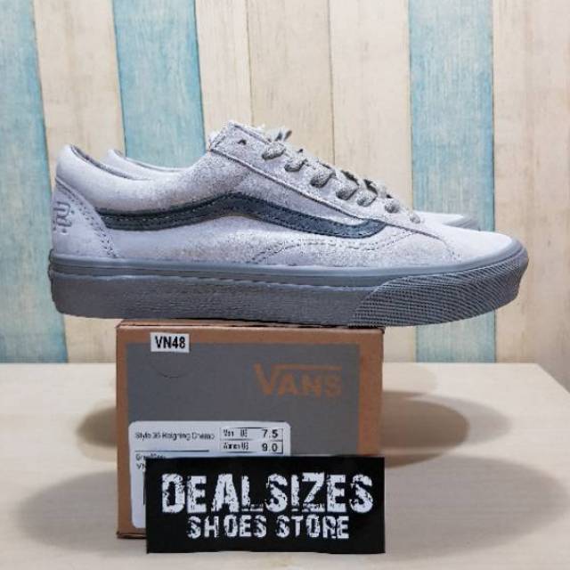 Vans Style 36 x Reigning Champ Grey , Bonus Paper Bag Vans