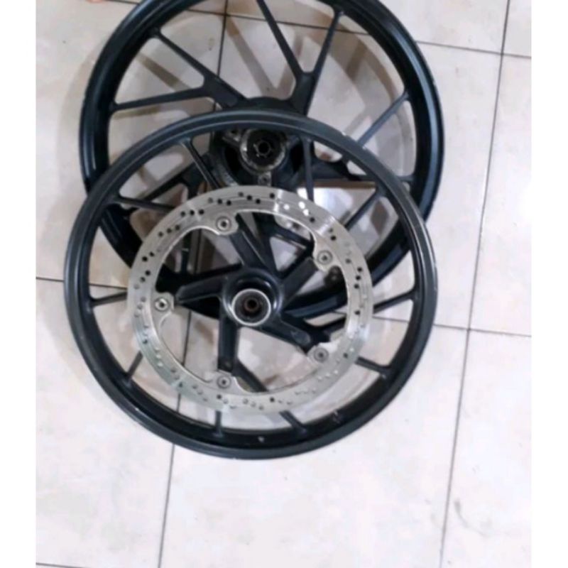 Velg Set Racing Depan+Belakang Suzuki Satria Fu / ORIGINAL