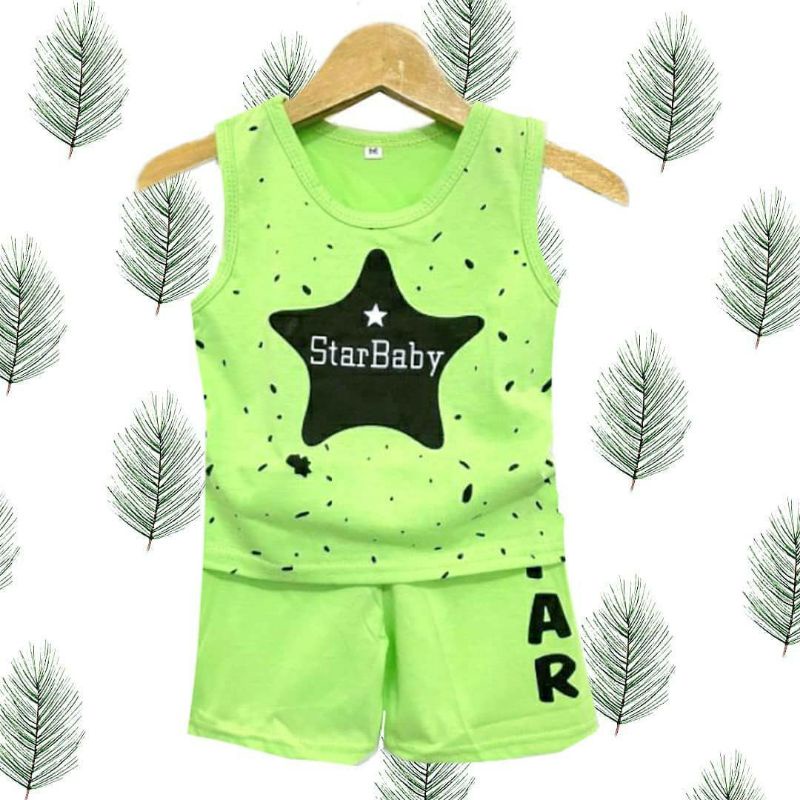 Setelan anak peremuan/ laki-laki / Baju anak perempuan & laki- laki / Baju anak 1-7 tahun-Star Baby