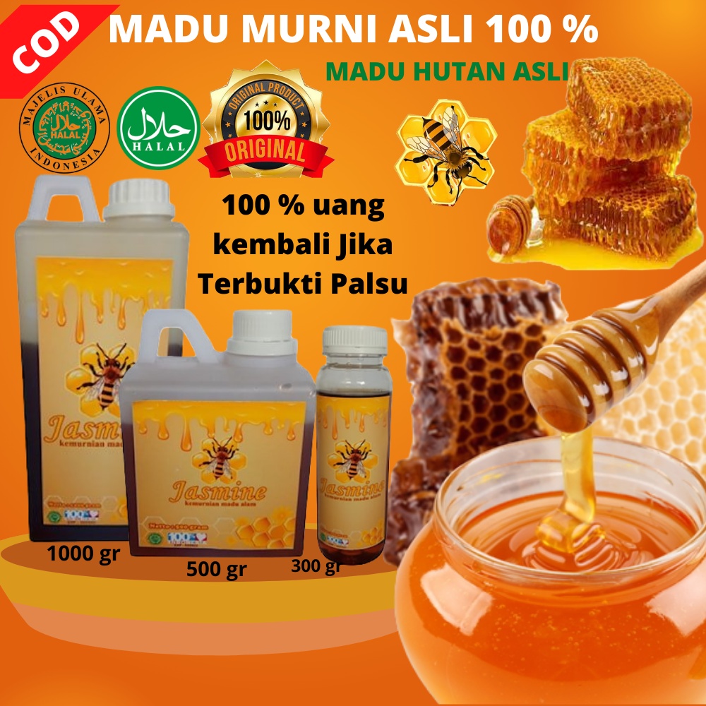 

MADU ASLI 100 % MURNI ORIGINAL MADU HUTAN ASLI NUSANTARA JASMINE MULTIFLORA