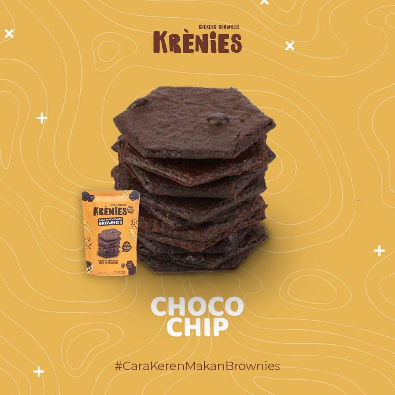 Camilan Kriuk Kekinian Choco Brownies Krispi