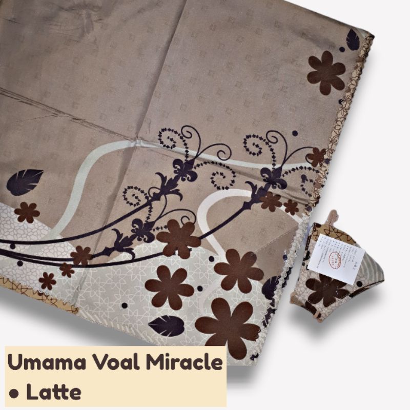 Hijab voal motif umama voal miracle free masker jilbab segi empat murah