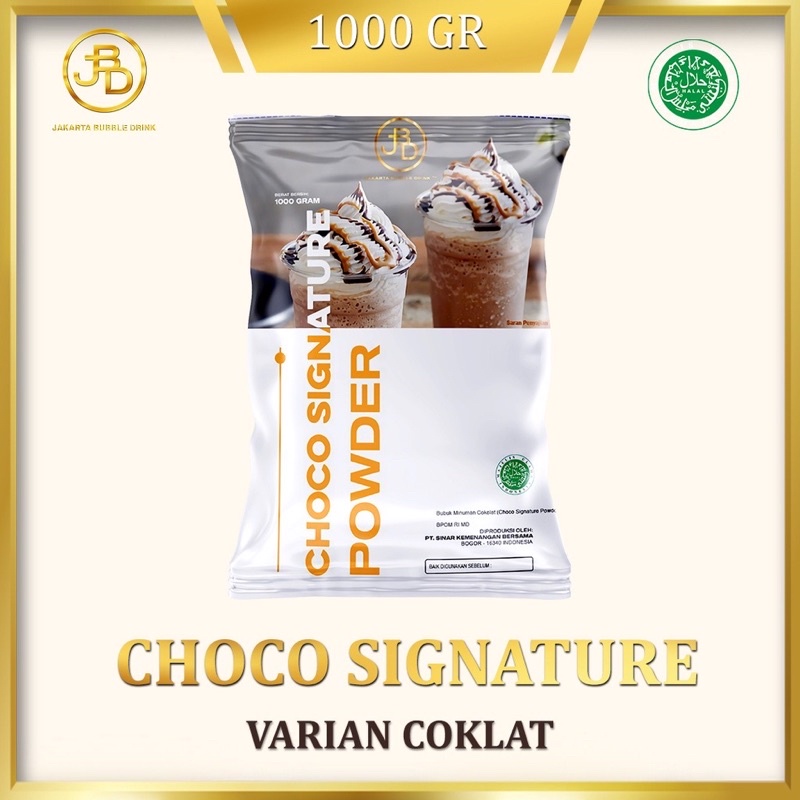 

JBD / Choco Caramel Powder / Jakarta Bubble Drink / Choco Signature
