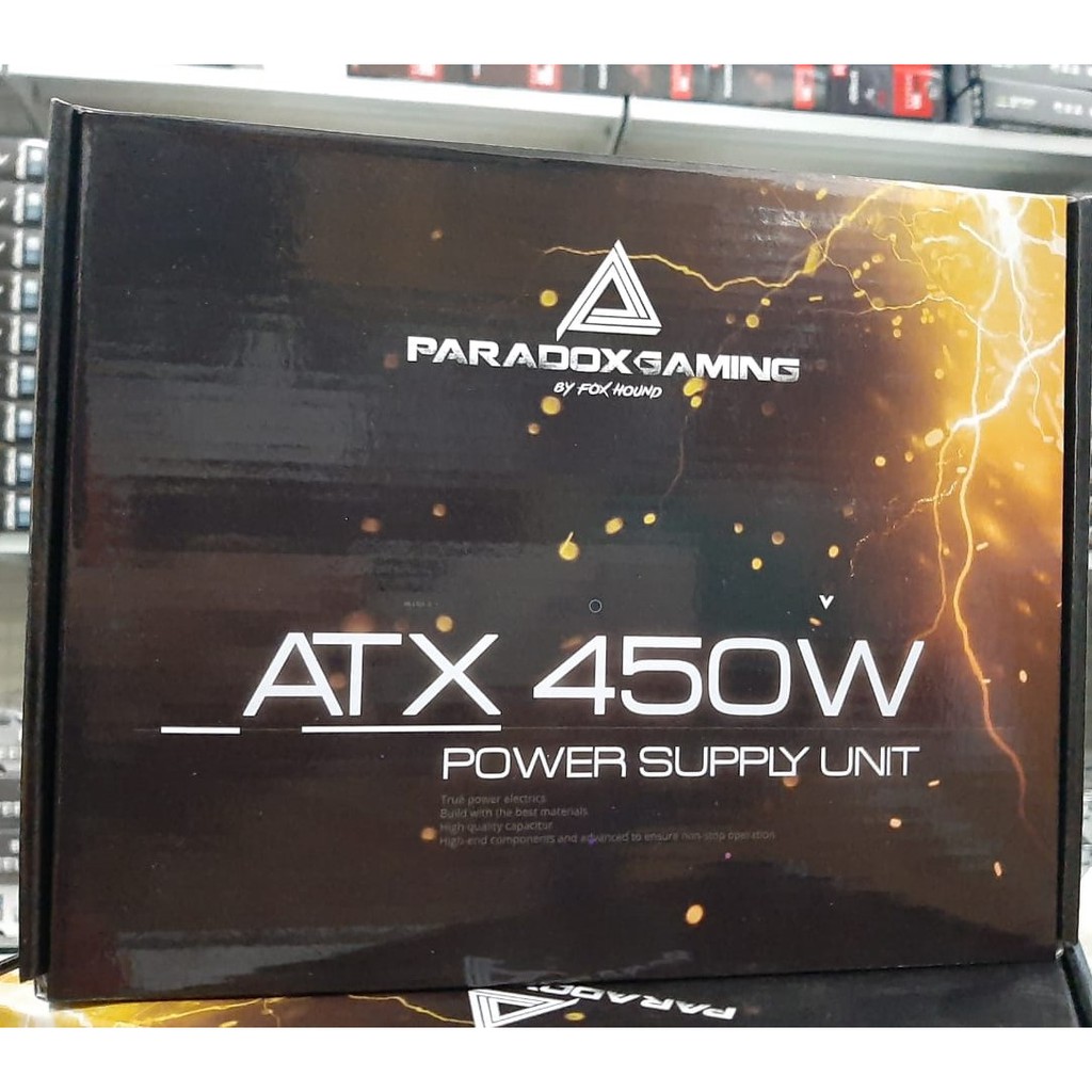 Paradox Gaming PSU 450W HEMAT MANTAFFF GAN