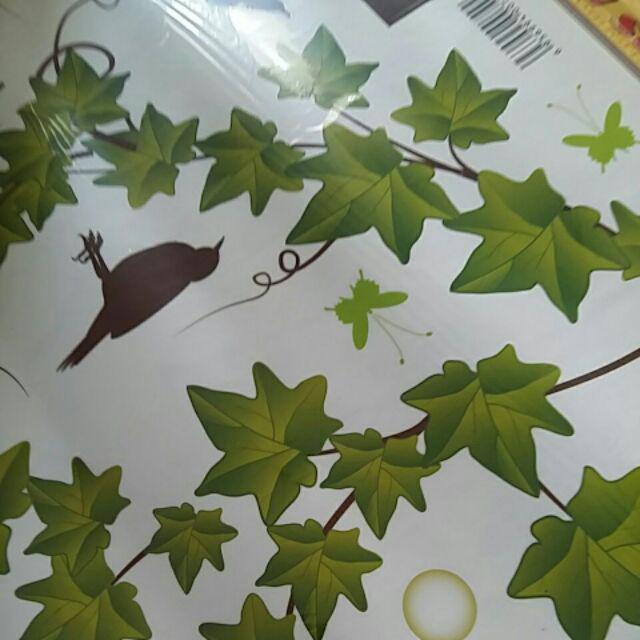 Meth Xl8331 Bird N Photo Walstiker Wallsticker Wallsticker Wall Stiker 60x90