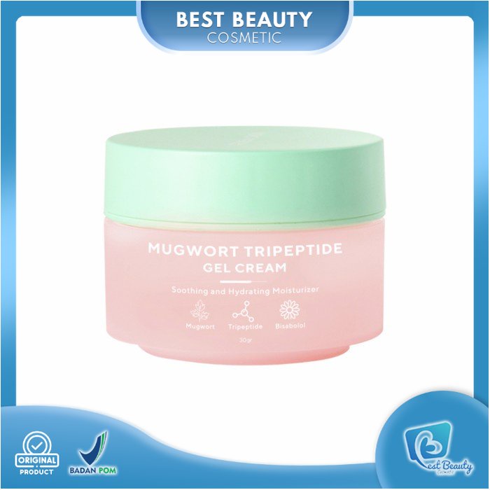 ★ BB ★  True to Skin Mugwort Tripeptide Moisturizer Gel Cream - Soothing &amp; Hydrating (Pelembap Gel Krim Pagi Malam)