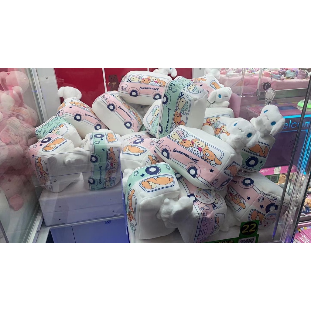 Boneka Bus Cinnamoroll bahan Plush