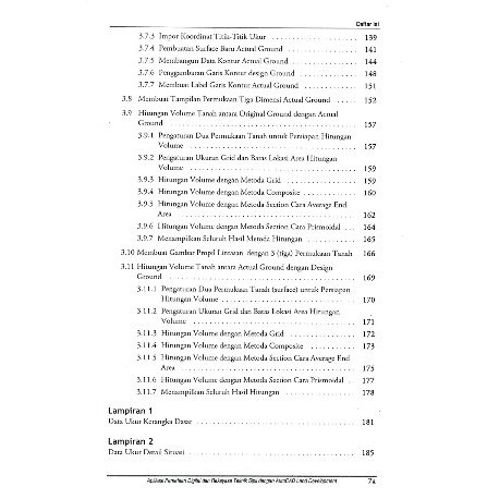 Buku Aplikasi Pemetaan Digital dan Rekayasa Teknik Sipil dengan AutoCAD Land Development Jilid 1