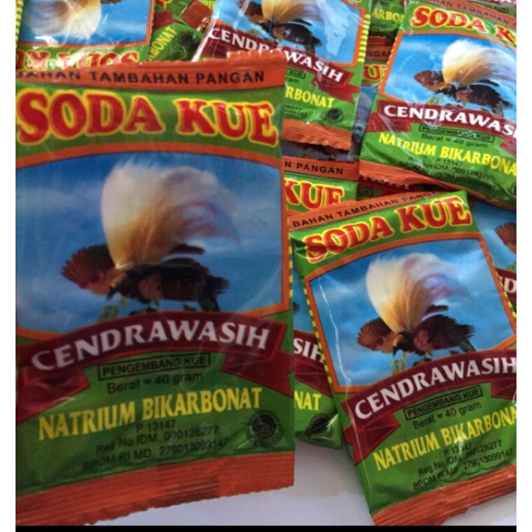 

Soda kue cendrawasih sachet 40gr