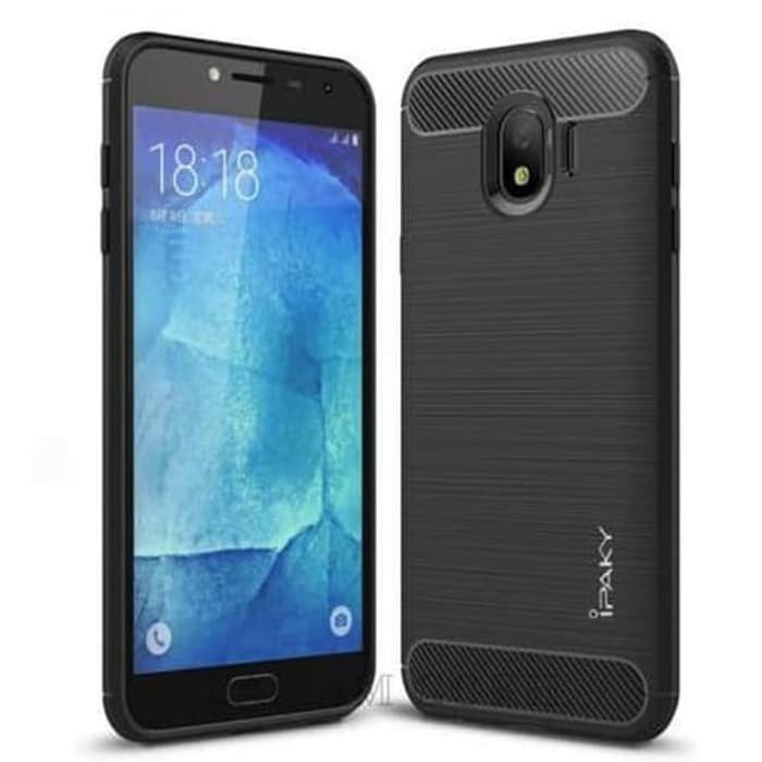 SAMSUNG J2 PRO J2 CORE J3 2016 J3 PRO J4 J4+ J5 2015 J5 PRO J5 PRIME CASE SOFTCASE IPAKY SLIM CARBON SOFT KARBON CASING COVER PELINDUNG BELAKANG SILIKON KARET