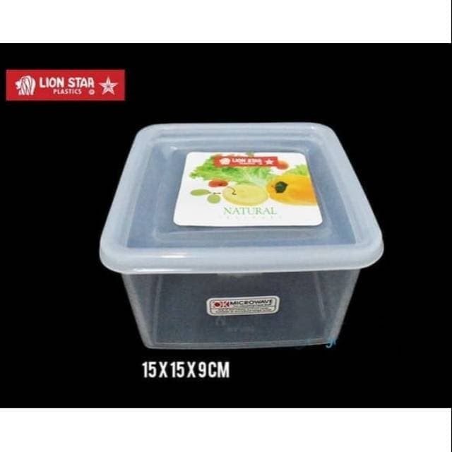 Sealware Kotak B47 Lion Star 15x15x9CM Tempat Makanan Snack Cemilan Kue Kering Permen Biskuit Bumbu 